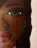 Her Vision | Oil And Acrylic Painting in Paintings by Madame A. K. Selestan. Item compatible with contemporary style