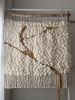 Wall Tapestry 'Kintsugi' | Wall Hangings by Tissage Sauvage. Item made of wood & cotton compatible with boho and minimalism style