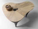 Contemporary coffee table, exclusive interior accent | Tables by Donatas Žukauskas. Item made of oak wood with concrete works with minimalism & contemporary style