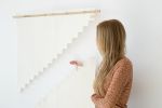 Hagdan - Cotton Rope Textile Art | Tapestry in Wall Hangings by Lale Studio & Shop. Item composed of bamboo and cotton in boho or minimalism style