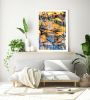 Colorful layered contemporary "Pond Layers" photograph | Photography by PappasBland. Item made of paper compatible with contemporary and country & farmhouse style