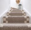 Handwoven Woolen Gray Runner Rug | Rugs by Evergreen Carpets. Item composed of wool in boho or minimalism style