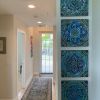 4 wall art tiles (20cm / 7.8") | Wall Sculpture in Wall Hangings by GVEGA. Item made of ceramic works with mediterranean style