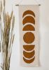 Moon Phase Tapestry | Wall Hangings by Over the Knotted Moon. Item made of canvas