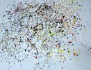 Explosion of Colours | Oil And Acrylic Painting in Paintings by Marie Manon Art. Item made of canvas & synthetic