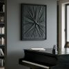 Handcrafted 3D Paintings and Abstract Resin Sculptures | Wall Sculpture in Wall Hangings by Sarmal Design. Item made of canvas works with boho & minimalism style