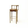 Lloyd Barstool by Crump and Kwash | Bar Stool in Chairs by Crump & Kwash | Austin Proper Hotel in Austin. Item composed of wood and fabric