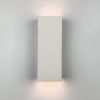 Flores Wall Sconce | Rectangular Ceramic Wall Sconce | Sconces by A19 Artisan Lighting. Item composed of ceramic compatible with minimalism and mid century modern style