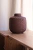 Ceramic Jar with Arabic Writing | Decorative Objects by MARIE MARTIN CERAMICS. Item made of stoneware works with minimalism & mediterranean style