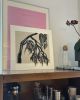 Study 1 for Eucalyptus, Presidio | Mixed Media by Kindred Matter. Item made of linen & fiber compatible with minimalism and contemporary style