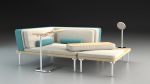 Asana Couch | Sectional in Couches & Sofas by Hasan Zaidi Design. Item made of maple wood & fabric compatible with contemporary style