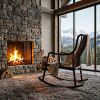Legacy Imperial Zen Rocking Chair Minimalist Ming Series IV | Armchair in Chairs by Dynasty Artisan. Item made of wood works with minimalism & contemporary style