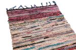 Vintage Mid-Century Moroccan Transitional Pink and Beige | Area Rug in Rugs by Rug and Kilim