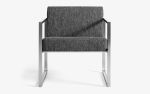 Rec Armchair | Chairs by LAGU. Item composed of fabric and metal