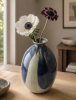 Flower vase | Vases & Vessels by T. Duncan Ceramics. Item made of stoneware compatible with contemporary and country & farmhouse style