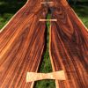 Acacia Mini Bar | Cocktail Table in Tables by Citizen Wood Company. Item composed of maple wood