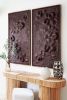 Nova- Ultra Dimensional Plaster Art | Wall Sculpture in Wall Hangings by Blank Space Studios. Item composed of wood & stone compatible with boho and eclectic & maximalism style