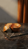 Lidded Apple Wood Vessel | Hand-Turned Artisan Unique | Decorative Bowl in Decorative Objects by Holzkunst Samuel Meisinger. Item made of wood works with modern style
