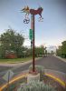 Alter-Native Signs: Folk Art Weathervanes | Public Sculptures by John Randall Nelson. Item made of steel