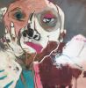 The Sparrow Sings | Mixed Media in Paintings by Vikki Drummond. Item made of canvas compatible with contemporary and modern style