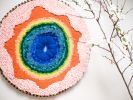 Landscape 3 | Tapestry in Wall Hangings by Yunan Ma Fiber Art. Item composed of wool and copper