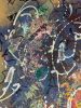 Symphony 1: A Colorful Emotional Tapestry | Oil And Acrylic Painting in Paintings by Lena Kolambet. Item composed of canvas in contemporary style