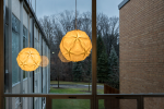 Icicle | Pendants by Jiangmei Wu. Item composed of metal and paper