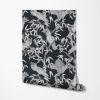 In the Trees Wallpaper | Wall Treatments by Patricia Braune. Item composed of paper