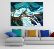 Columbia Icefields | Oil And Acrylic Painting in Paintings by Terry Kruse | Private Residence, Calgary in Calgary. Item composed of canvas and synthetic