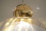 Large Iris Pendant : 13" | Pendants by lightexture | Patisserie Chanson in New York. Item made of brass