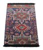 Rug & Kilim’s Tribal Rug in Blue and Red with Primitivist | Area Rug in Rugs by Rug and Kilim