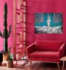 Guardian Angel | Oil And Acrylic Painting in Paintings by Elena Parau. Item made of wood & canvas compatible with contemporary and country & farmhouse style