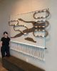 Modules Series #3 | Macrame Wall Hanging in Wall Hangings by Yerbamala Designs | 1000 Museum Sales Office in Miami. Item composed of cotton