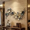 Large Abstract Metal Wall Sculpture: Modern Home Decor | Sculptures by Sarmal Design. Item made of metal works with minimalism & mid century modern style