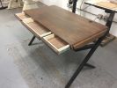 Contemporary Desk | Tables by Wooden Imagination. Item composed of walnut