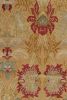 Spanish European runner in Gold, Red & Blue Floral Pattern | Area Rug in Rugs by Rug and Kilim