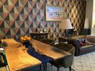 Burr Oak River Dining Table | Tables by Fine Line Woodworks. Item composed of oak wood and synthetic