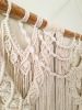 Large Macrame Wall Hanging - "Rain" | Wall Hangings by Damla. Item made of cotton works with boho style
