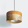 Mushroom Pendant Lamp | Pendants by Mianzi. Item made of bamboo