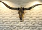 Longhorn - Copper Chain | Ornament in Decorative Objects by Gypsy Mountain Skulls | Iron Mountain in Salt Lake City. Item works with boho & country & farmhouse style