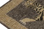 Rug & Kilim’s Modern Tiger Skin Accent Pictorial Rug Design | Area Rug in Rugs by Rug and Kilim