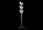 Cyrus Floor Lamp | Lamps by Bianco Light + Space | The Future Perfect in New York. Item composed of brass and glass in art deco or modern style