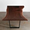 Custom Walnut Dining Table | Tables by Elko Hardwoods. Item composed of walnut & steel