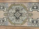 Hand-woven Turkish Rug Doormat| 1.4 x 2.10 | Small Rug in Rugs by Wool and Rug. Item composed of wool in boho or contemporary style