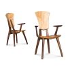 Grand Lily Arm Chair | Dining Chair in Chairs by Brian Boggs Chairmakers. Item made of wood works with contemporary style