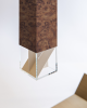 Lamp/Two Wood Revamp 02 | Table Lamp in Lamps by Formaminima. Item made of walnut with brass works with minimalism style