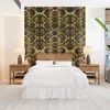 Gilded Scales Wallpaper | Wall Treatments by Ri Anderson. Item composed of synthetic