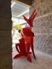 Wolf Moon | Sculptures by John Randall Nelson | Flinn Foundation in Phoenix. Item made of steel