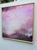 Venus sunrise - Soft abstract sky painting | Oil And Acrylic Painting in Paintings by Jennifer Baker Fine Art. Item composed of canvas in contemporary style