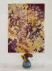 Déflorée Self 03 | Pressing in Art & Wall Decor by Valérie Hallier. Item made of canvas